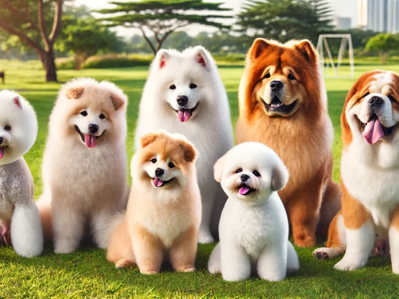 fluffy dog breeds