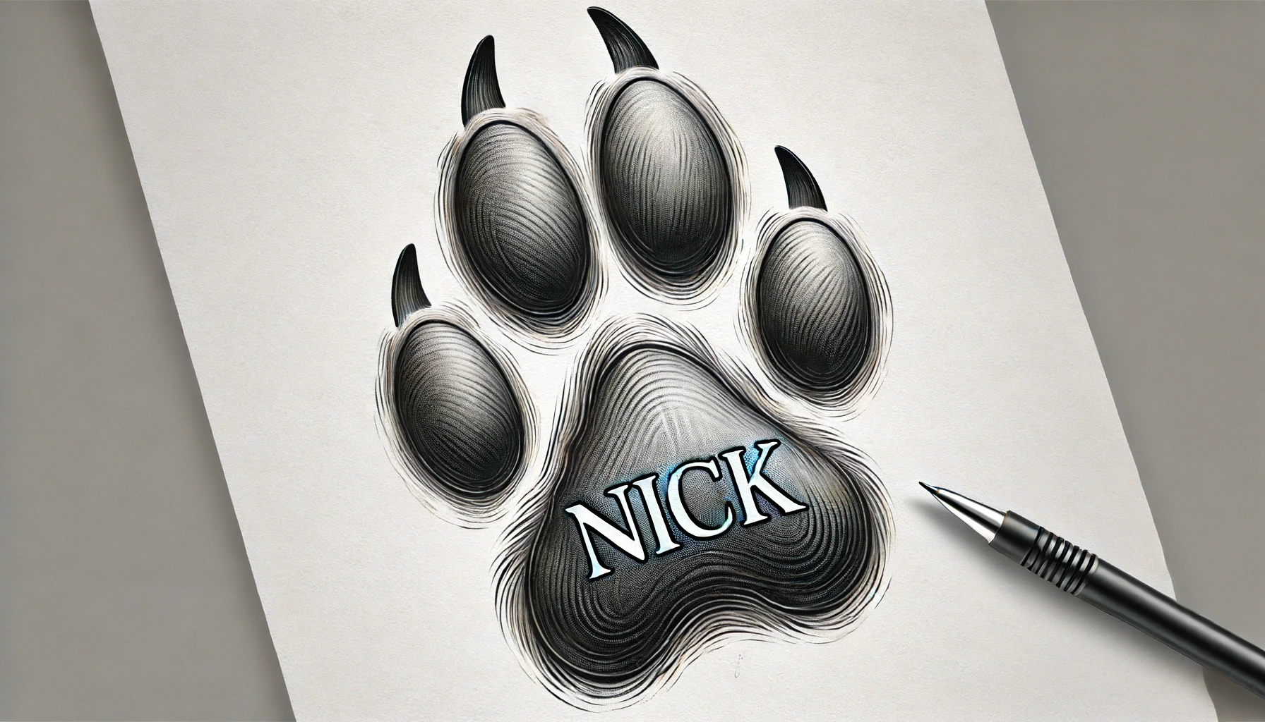 Dog Paw Tattoo