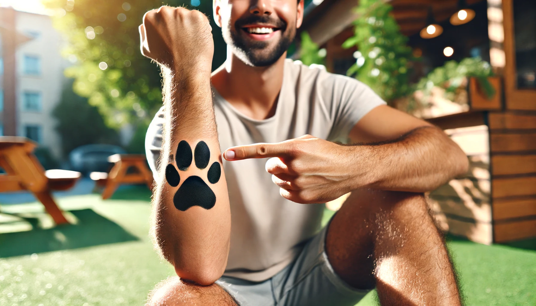 Dog Paw Tattoo